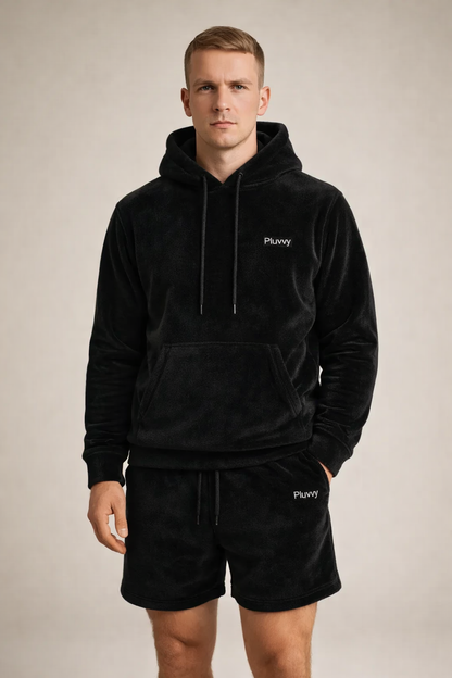 [BUY 1 GET 2] Pluvvy Signature Hoodie & Shorts Set