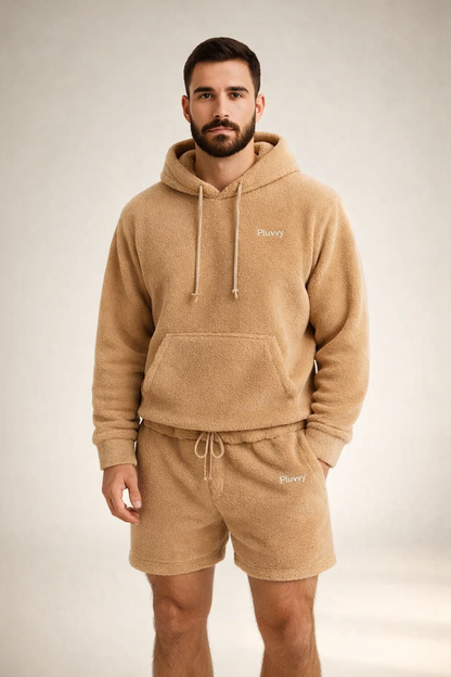 [BUY 1 GET 2] Pluvvy Signature Hoodie & Shorts Set
